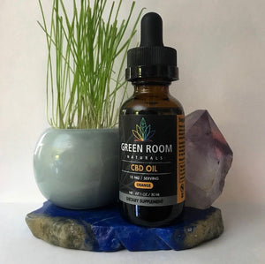 Organic Orange 300mg CBD Oil - THC FREE