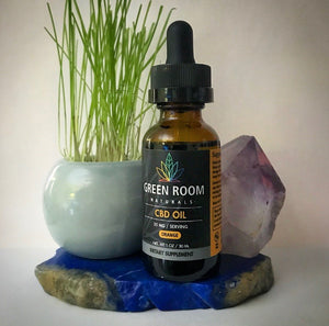 Organic Orange 600mg CBD Oil - THC FREE